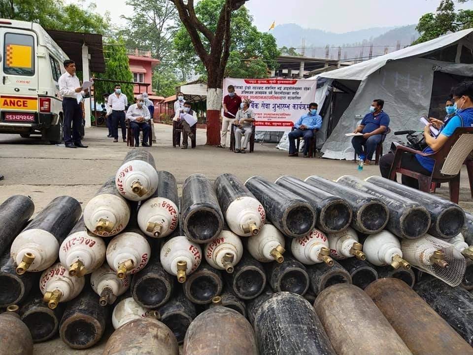 बुटवलमा अक्सिजन बैंकको सुरुवात