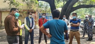 कोभिड एक्सन टिम (क्याट ) पर्साद्वारा हिमाल अक्सिजन उद्योगको  अनुगमन