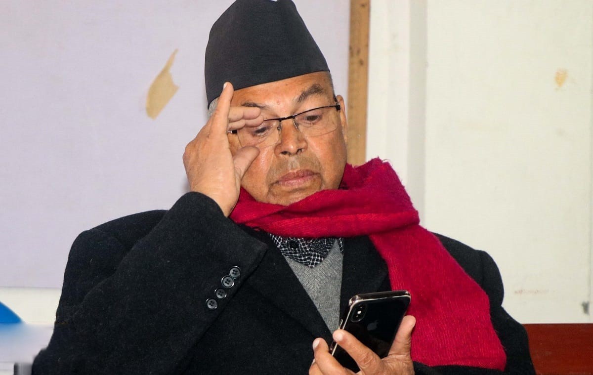 एमाले वरिष्ठ नेता खनालको उपचार सरकारी ढुकुटीबाट, पन्छियो पार्टी