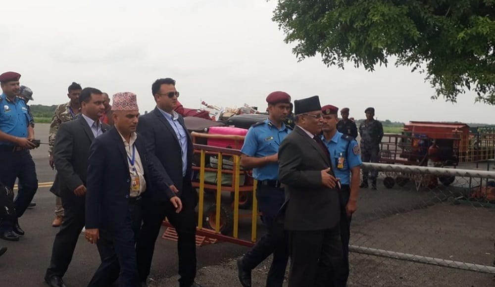 प्रचण्डलाई पनि प्रधानमन्त्री सरह सुरक्षाकर्मी !