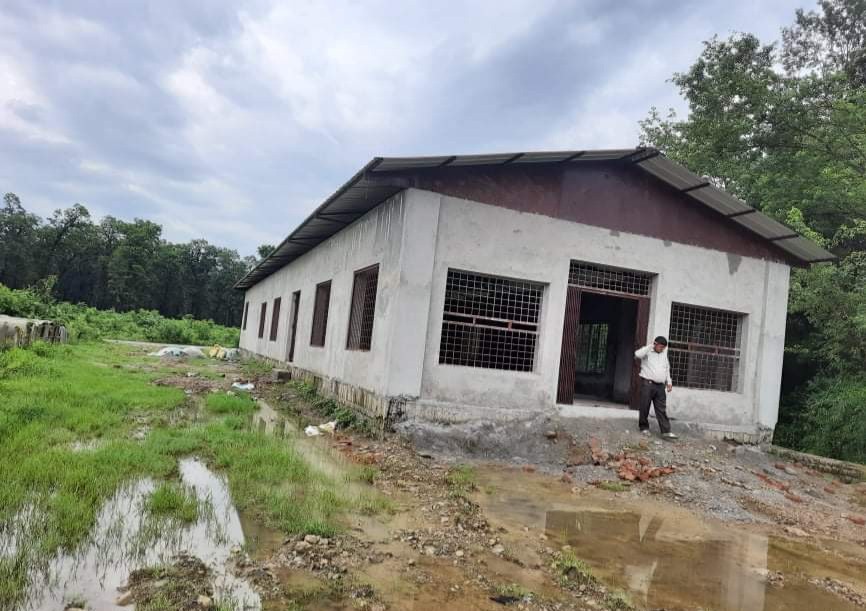 देवदहमा निर्माणाधिन पतन्जली योगपिठ बजेट अभावका कारण ८ बर्षमा पनि पूरा हुन सकेन