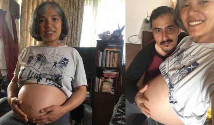 बाबुराम भट्टराई पुत्री मानुषीले गरिन प्रियंकाको सिको, प्रदर्शन गरिन बेबी बम्प