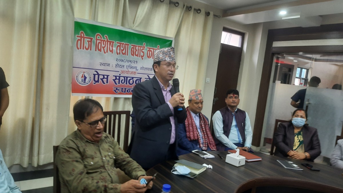 'मिडिया विधेयकबारे प्रदेशसभाको ध्यानाकर्षण भएको छ' - सभामुख घर्ती 