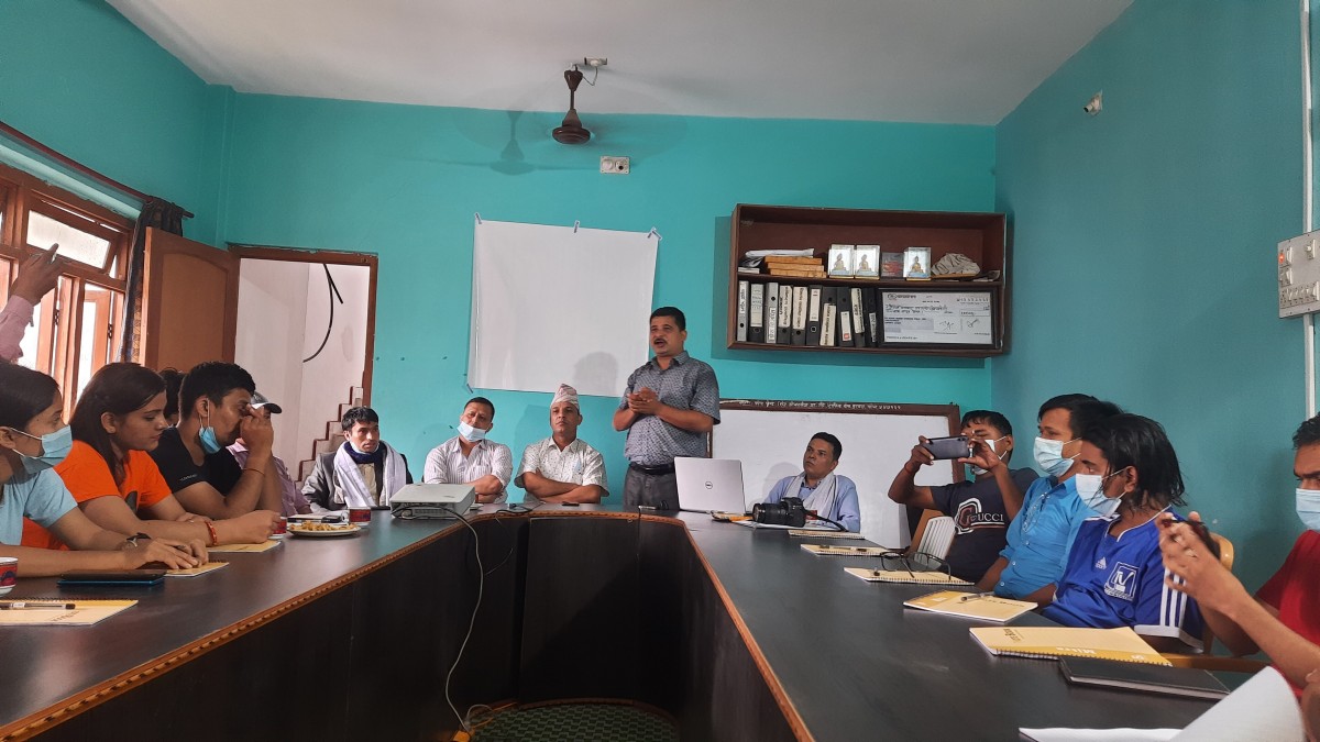 'प्रेसलाई अकुंश लगाउने कानूनको सशक्त प्रतिरोध हुन्छ' : महासंघ अध्यक्ष पोख्रेल 
