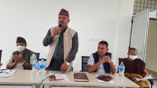 'लुम्बिनी बौद्ध विश्वविद्यालयलाई सबैखाले सहयोग गर्न देवदह नगरपालिका तयार छ' - मेयर खत्री