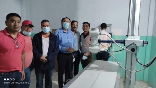 नेपाली कांग्रेस गुल्मी नेतृत्वद्वारा  रुरु प्राथमिक स्वास्थ्य केन्द्र अबलोकन  