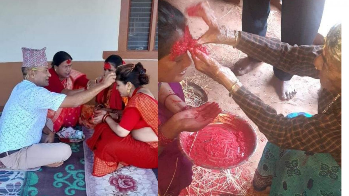 गतसाल भन्दा बढ्यो दशैँमा रौनक, एकसय एघार वर्षे जम्दार्नी आँबैले पनि रमेर मनाईन् दशैँ 
