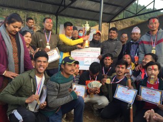 खुल्ला वडा कप क्रीकेट प्रतियोगिताको उपाधी थानापतीलाई