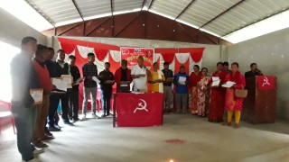 माओवादी केन्द्र  देवदहले वडाहरूमा गर्यो नयाँ नेतृत्व चयन