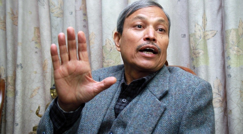 एमाले अध्यक्षमा भीम रावलको उम्मेदवारी घोषणा
