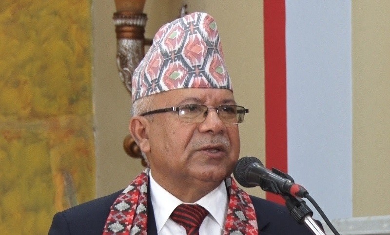 "ओलीलाई गफाडी नम्बर एक भनेर गिनिजबुकमा नाम लेखिदिए हुन्छ"- माधव नेपाल