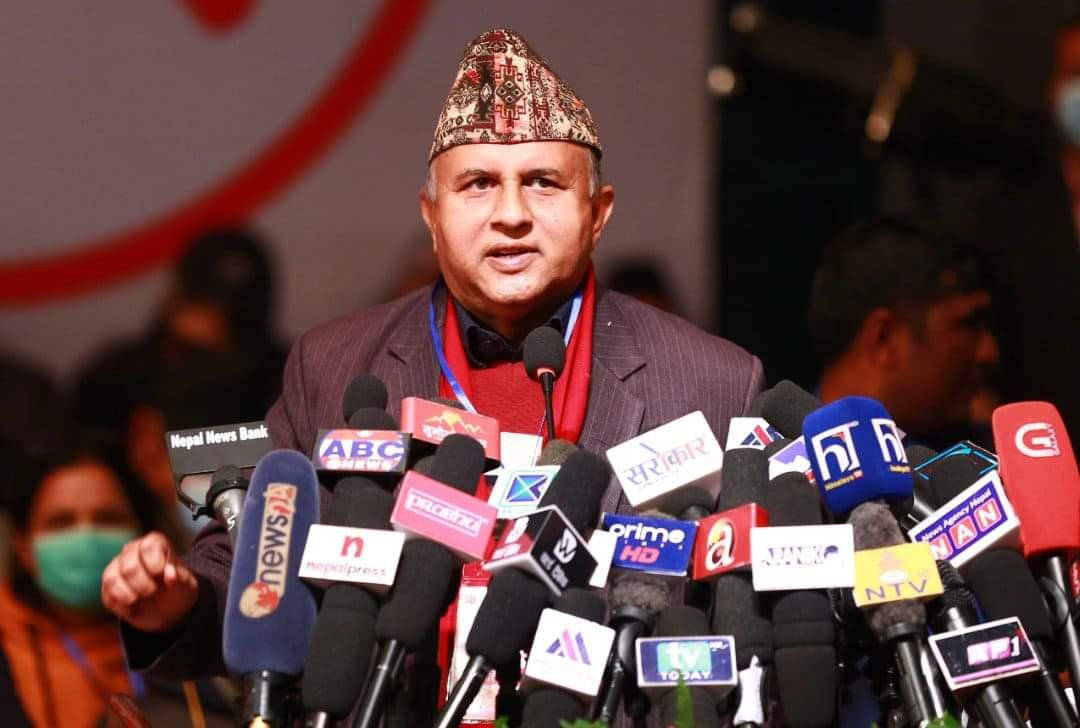 राष्ट्रियताको सवालमा सबै राजनीतिक दल एकै ठाउँ उभिन जरुरी : एमाले महासचिव पोखरेल