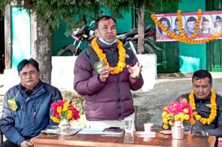 हामिहरु झुटको खेतिको पछाडी लाग्न हुन्न :नेपाली कांग्रेस जिल्ला सदस्य परियार