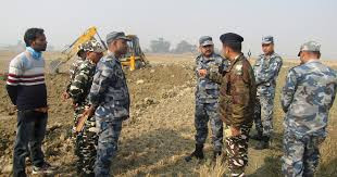 दशगजाबाट भारतिय शुरक्षाकर्मीले हटाए सुरक्षा पाेष्ट
