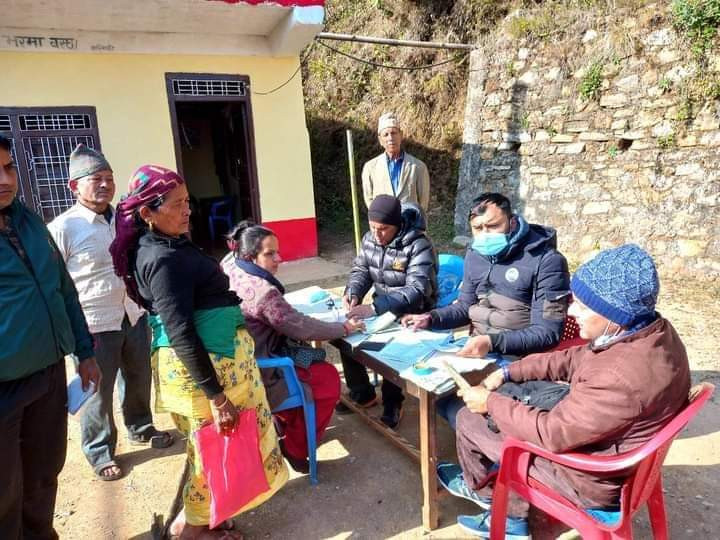सामाजिक सुरक्षाभत्ता बितरण
