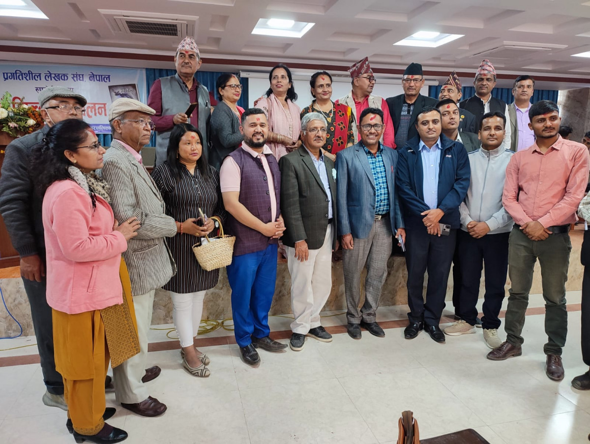प्रगतिशील लेखक संघ रुपन्देहीको जिल्ला सम्मेलन सम्पन्न, कविराज पौडेल अध्यक्षमा चयन
