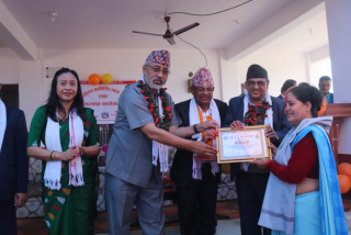 देवदह ५ को वडा कार्यालय उद्घाटन, संघसंस्था र व्यक्ति गरि झन्डै एक सय जना सम्मानित