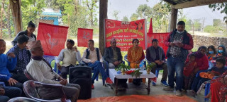 चुनाव लक्षीत कार्यविभाजन गर्दै माओवादी केन्द्र देवदह