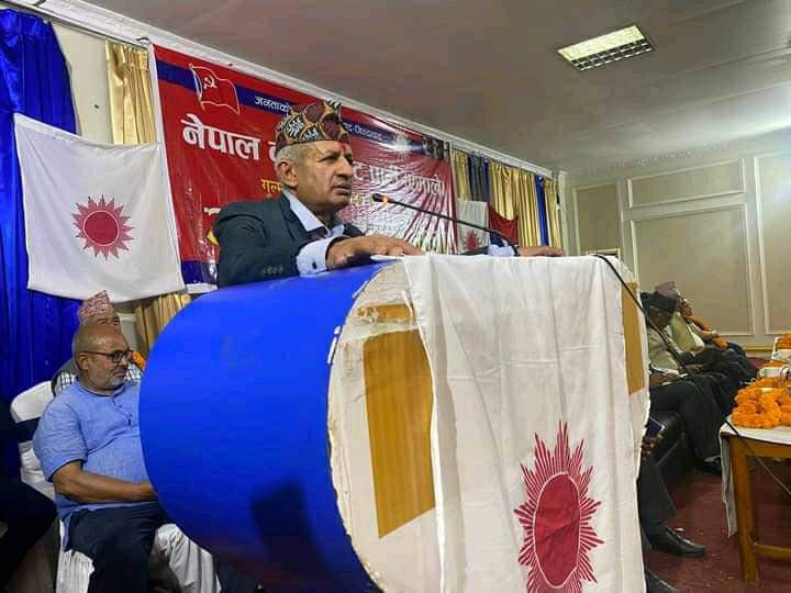 राजनीतिको फोहोर हटाउन एमालेलाई जिताऔं : ज्ञवाली 