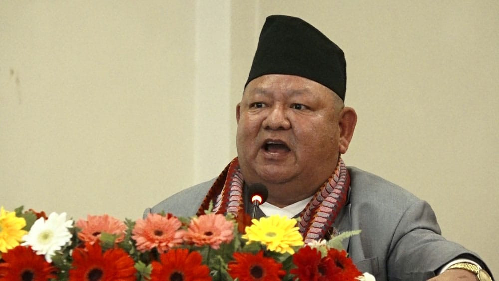 ओलीमा दुर्योधनभन्दा पनि बढी घमन्ड चढेको छ : मन्त्री आले