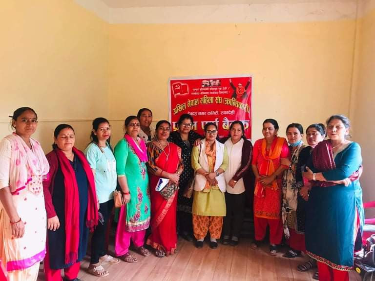 अनेमसङ्घ (क्रान्तिकारी) देवदहले निर्वाचनमा महिला सहभागीताबारे अभियान चलाउने