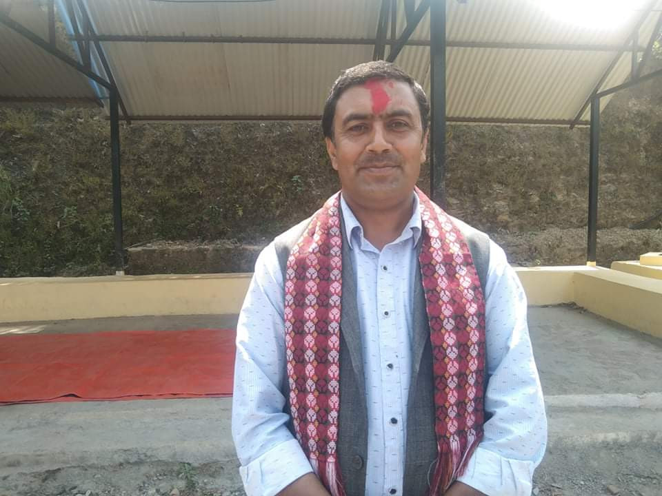 वडा अध्यक्षद्वारा राजीनामा