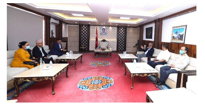 गठबन्धन विपरीतका उम्मेदवारी फिर्ता गर्न पाँच दलका शीर्ष नेताले गरे सात निर्णय