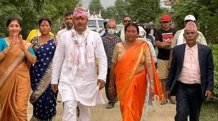देवदहमा गठबन्धनको घरदैलो अभियान जारी