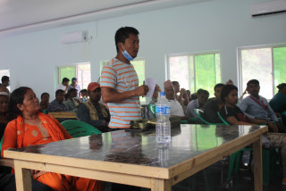 तिनाउमा बाम–लोकतान्त्रिक गठबन्धनको समीक्षा बैठक : भारी मतान्तरले विजयी हुने दाबी