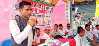 तिलोत्तमा उपमेयर पदका उम्मेदवार पाण्डेद्वारा आफुले जीते सुबिधा समाजसेवामा लगाउने घोंषणा