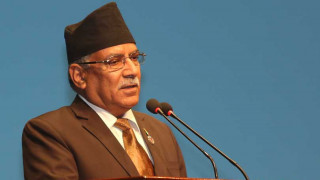 ओलीलाई २ पटकसम्म माओवादीले प्रधानमन्त्री बनाइदियो, हिम्मत भए एक्लै बन्नुहोस् : प्रचण्ड