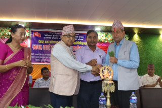 निजामती कर्मचारी संगठनद्वारा नवनिर्वाचित जनप्रतिनिधिलाई बधाई र शुभकामना कार्यक्रम