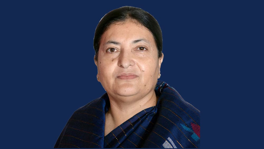 एसपिपी सम्झौता अघि नबढाउन राष्ट्रपति भण्डारीको सन्देश