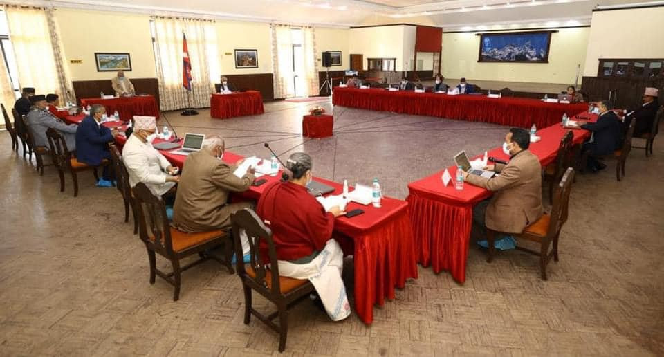 एसपीपीमा सहभागी नहुने मन्त्रीपरिषदको निर्णय, अमेरिकालाई पत्र पठाईने