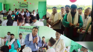 शैक्षिक सुधार कार्यक्रम मार्फत निर्मित विद्यालयको ४ कोठे भवनको उद्घाटन  