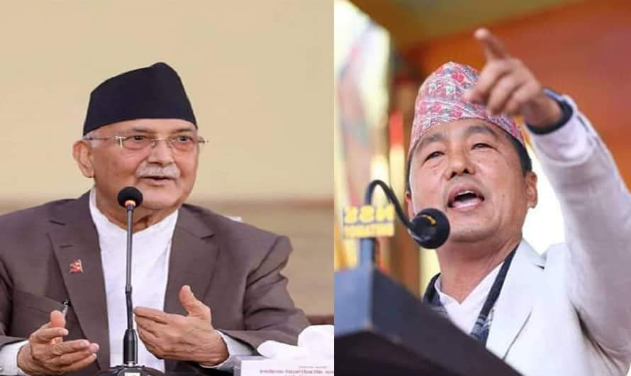 अध्यक्षद्वय ओली र लिङ्देनबिच भेटबार्ता, चुनावी गठबन्धनबारे छलफल