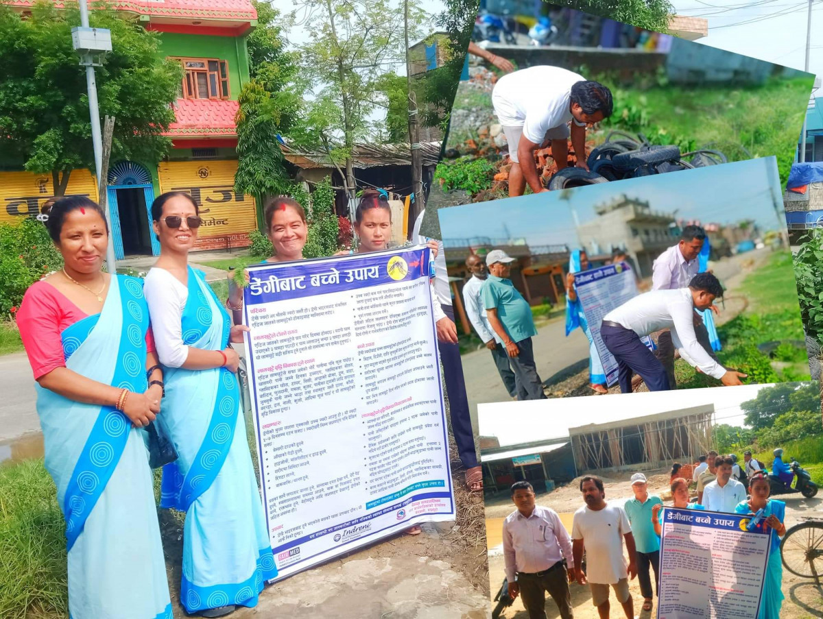 ५७ जिल्लामा फैलियो डेंगु, सचेतना अपनाउन आग्रह