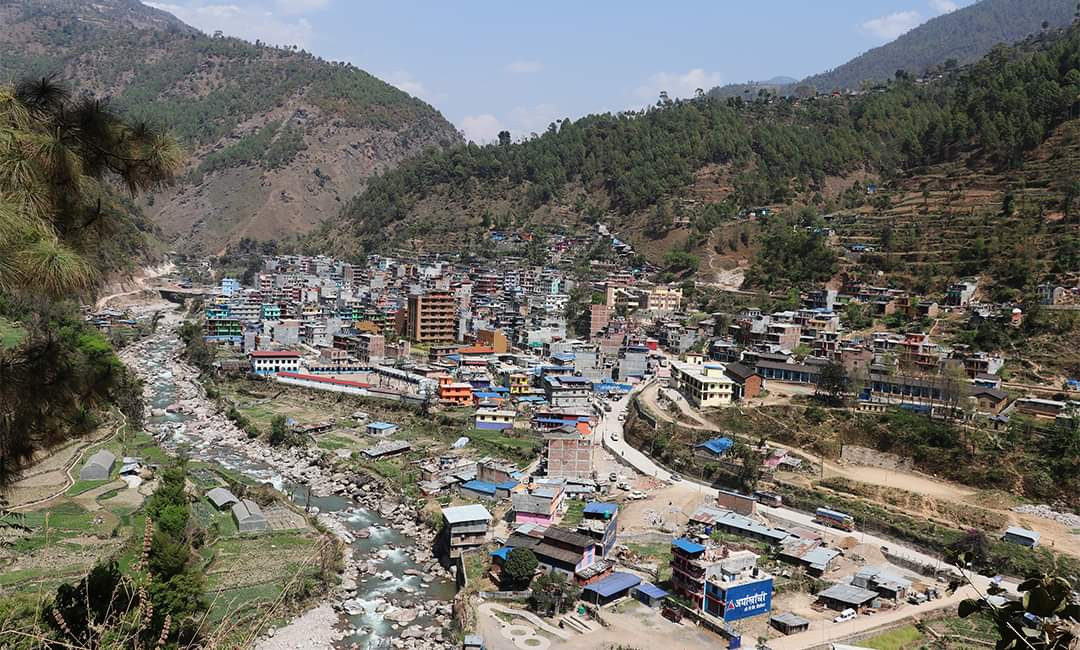 संयुक्त विद्यार्थी संगठनद्धारा बागलुङमा संविधान प्रदर्शसन