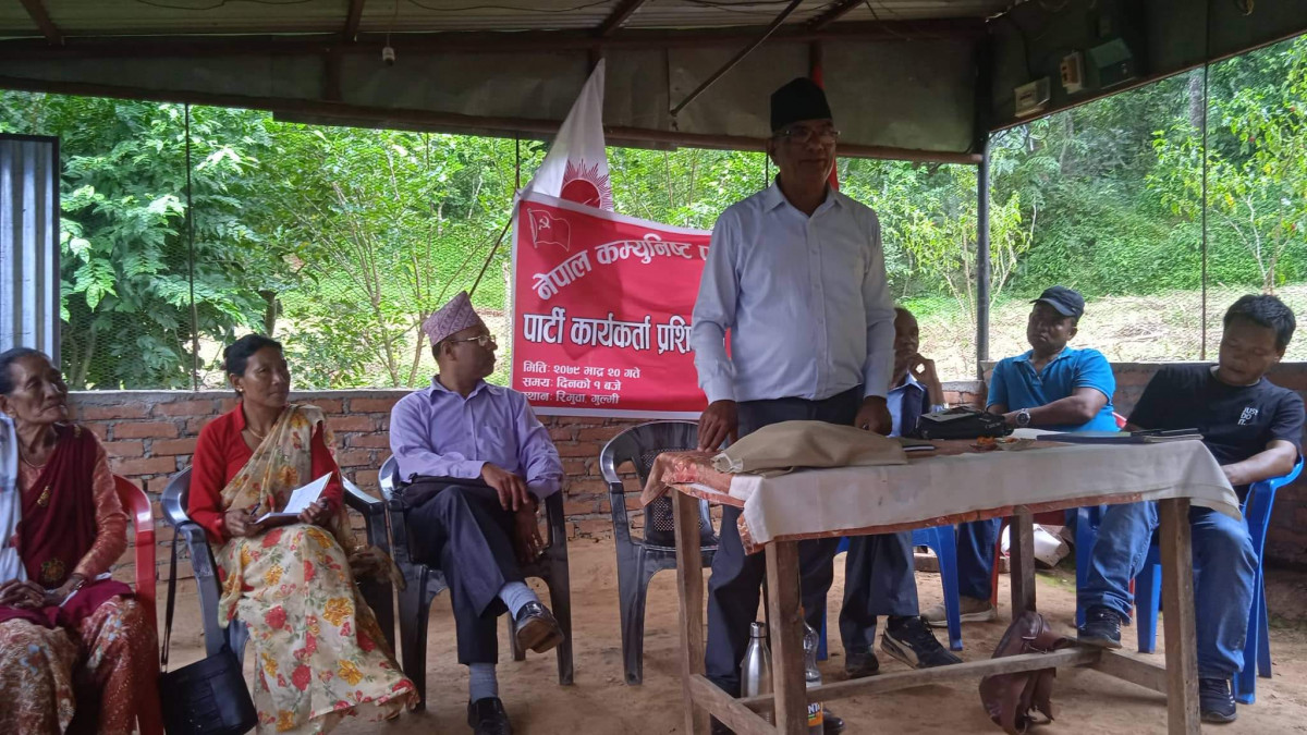 सुखी नेपाली र समृद्ध नेपाल बनाउन एमालेको जीत आवश्यक : एमाले नेता श्रेष्ठ