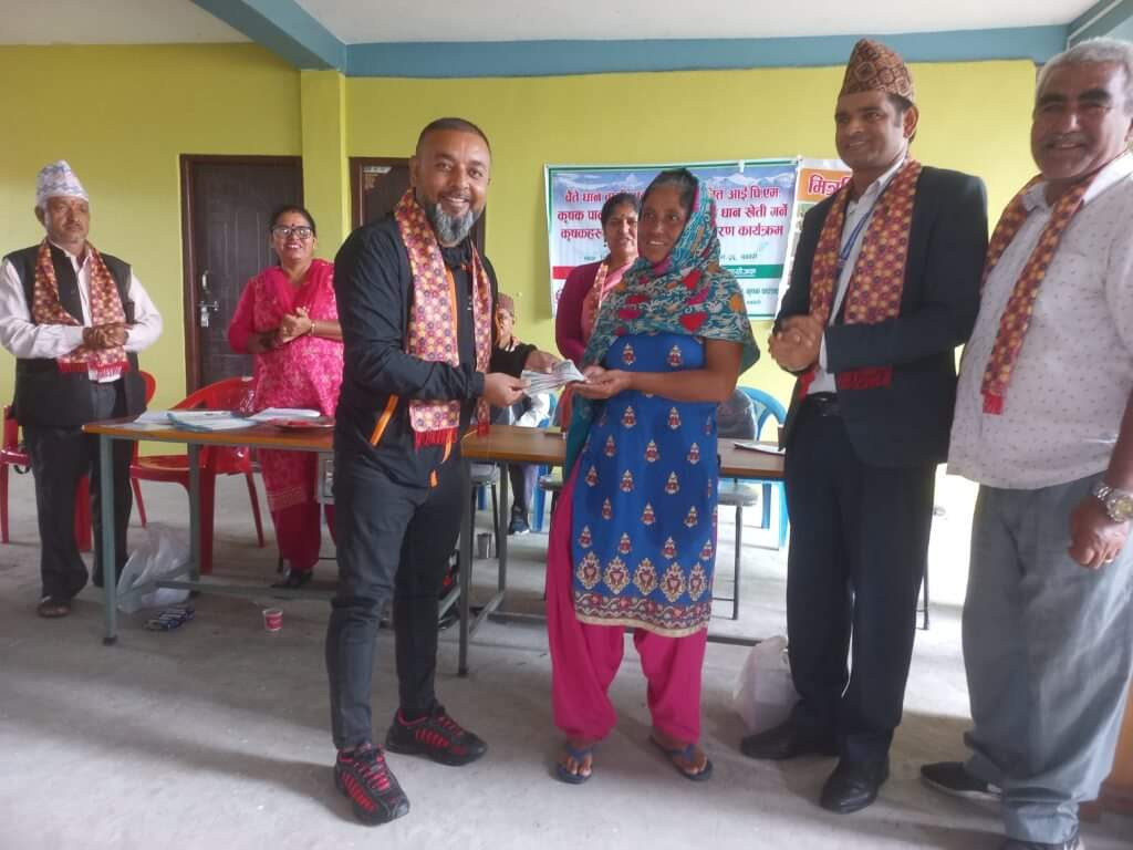 चैते धानलाई व्यवसायिक गर्दै पोखरा महानगरपालिका