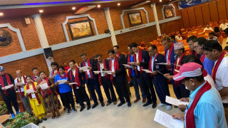 मास्केलाई पराजित गर्दै भलिबल सङ्घको अध्यक्षमा चन्द निर्वाचित  