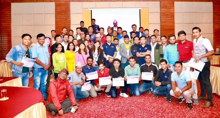 पोखरामा आयोजित दुईदिने प्रदेश स्तरीय खेलकुद पत्रकारिता तालिम सम्पन्न