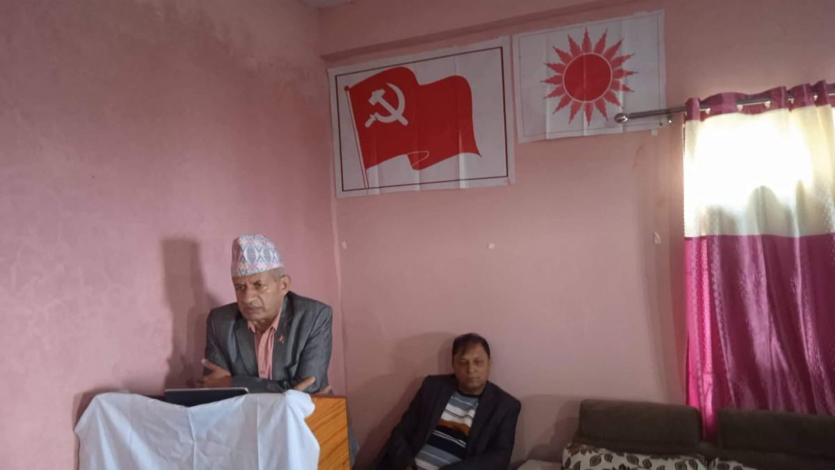 गठवन्धनकाे मनाेवैज्ञानिक त्रासबाट मुक्त हुन एमाले नेता प्रदिप ज्ञवालीकाे कार्यकर्तालाई आह्वान 