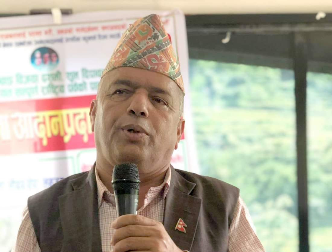 एमालेको विजयी यात्रा रोक्ने शक्ति छैन: नेता अधिकारी