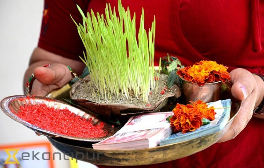 टिकाको उत्तम साइत १० बजे, देवी विसर्जन ८:१९ मा गरिने