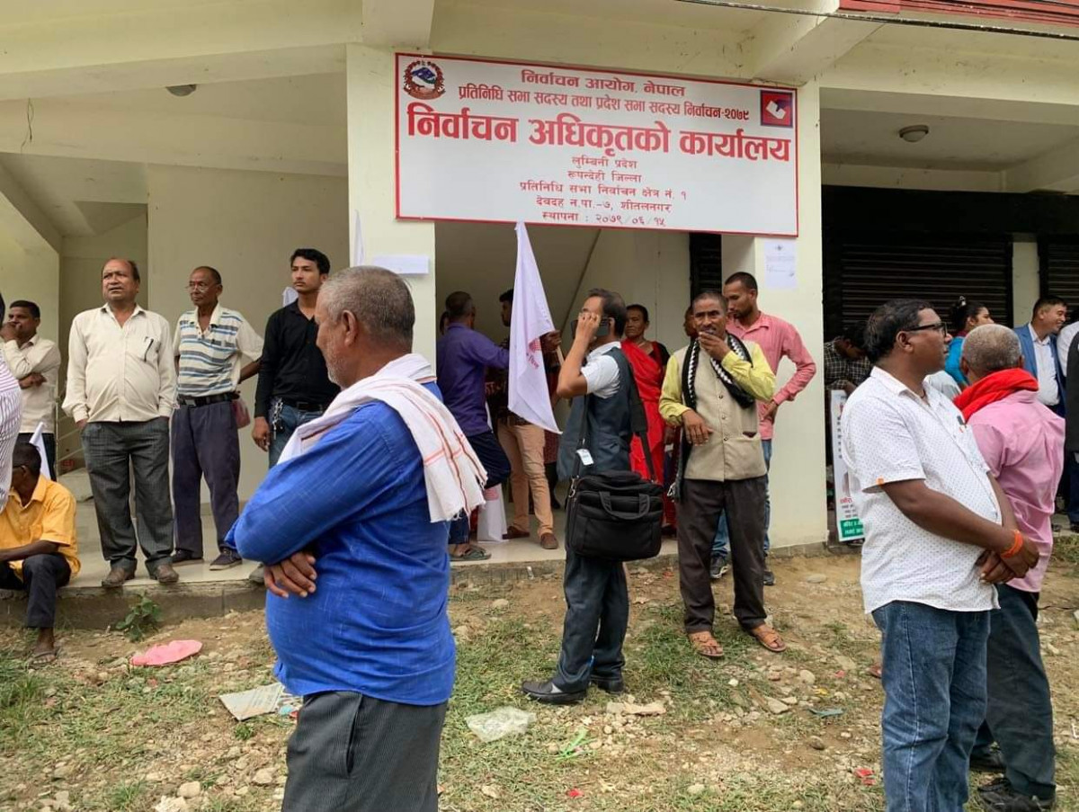 रुपन्देही-१ : प्रतिनिधिसभामा २१ र प्रदेशसभामा ३२ जना उम्मेदवारको मनोनयन दर्ता