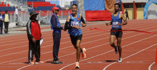 एथ्लेटिक्सको पुरूषतर्फ १५ सय मिटरमा दौडमा आर्मीका मुकेशलाई  स्वर्ण   