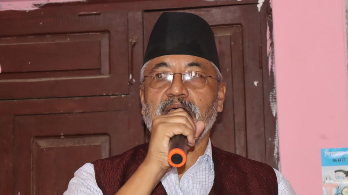 २३ सिटमा खुम्चिएको कांग्रेसलाई सत्ता सुम्पिनु राजनीतिक अपराध: छविलाल विश्वकर्मा