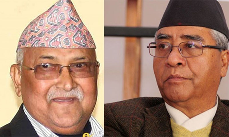 चुनावमा हेलिकोप्टर प्रयोग गर्न एमाले र कांग्रेसको निवेदन, ओलीले पाए अनुमति 