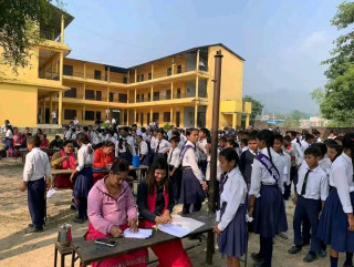 युगज्योति माविमा नमुना मतदान